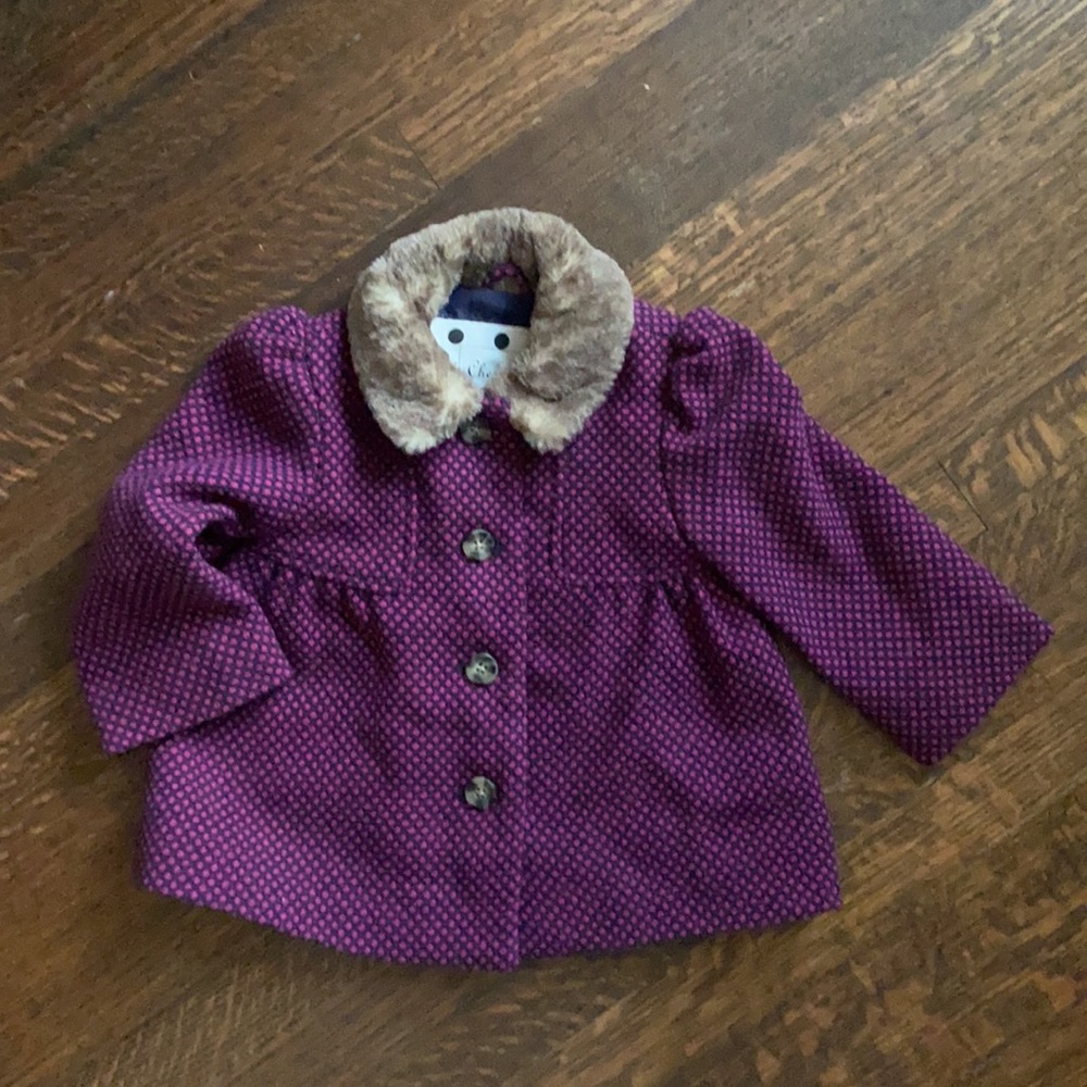 Cherokee Pea Coat 18M